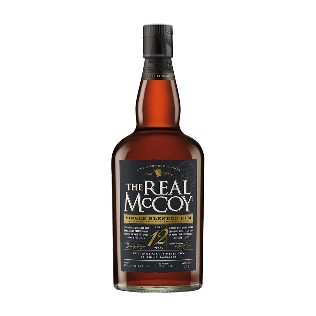 The Real Mccoy - 12 Yr Single Blended Rum 750ml