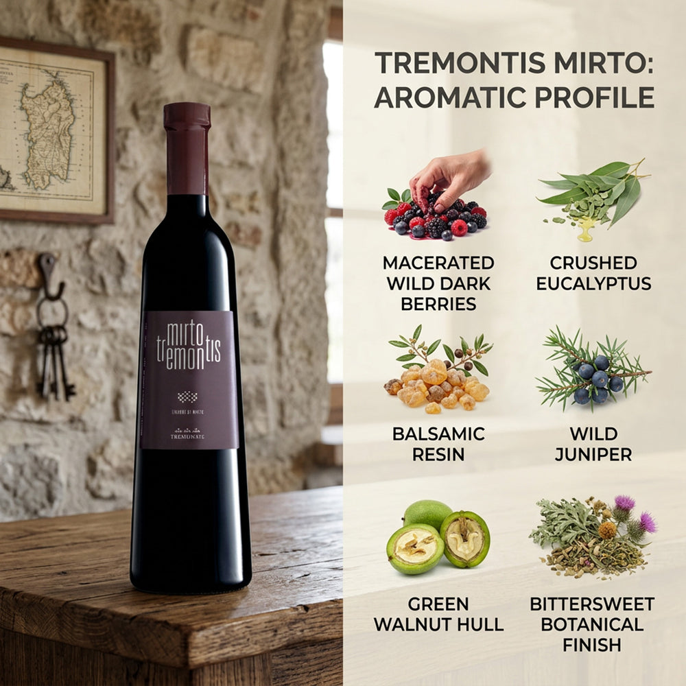Argiolas Tremontis Mirto Liqueur 