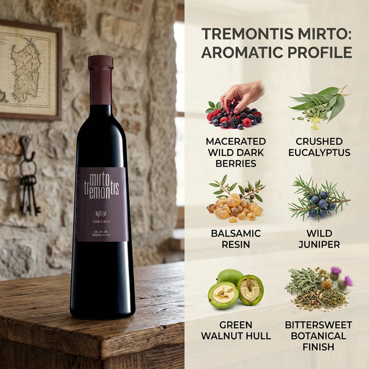 Argiolas Tremontis Mirto Liqueur 