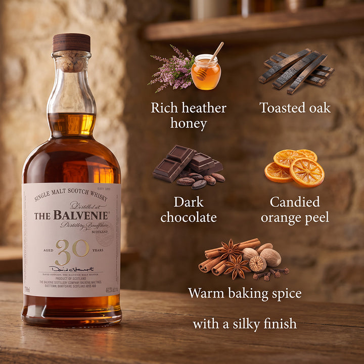 The Balvenie 30 Year Single Malt Scotch Whisky 