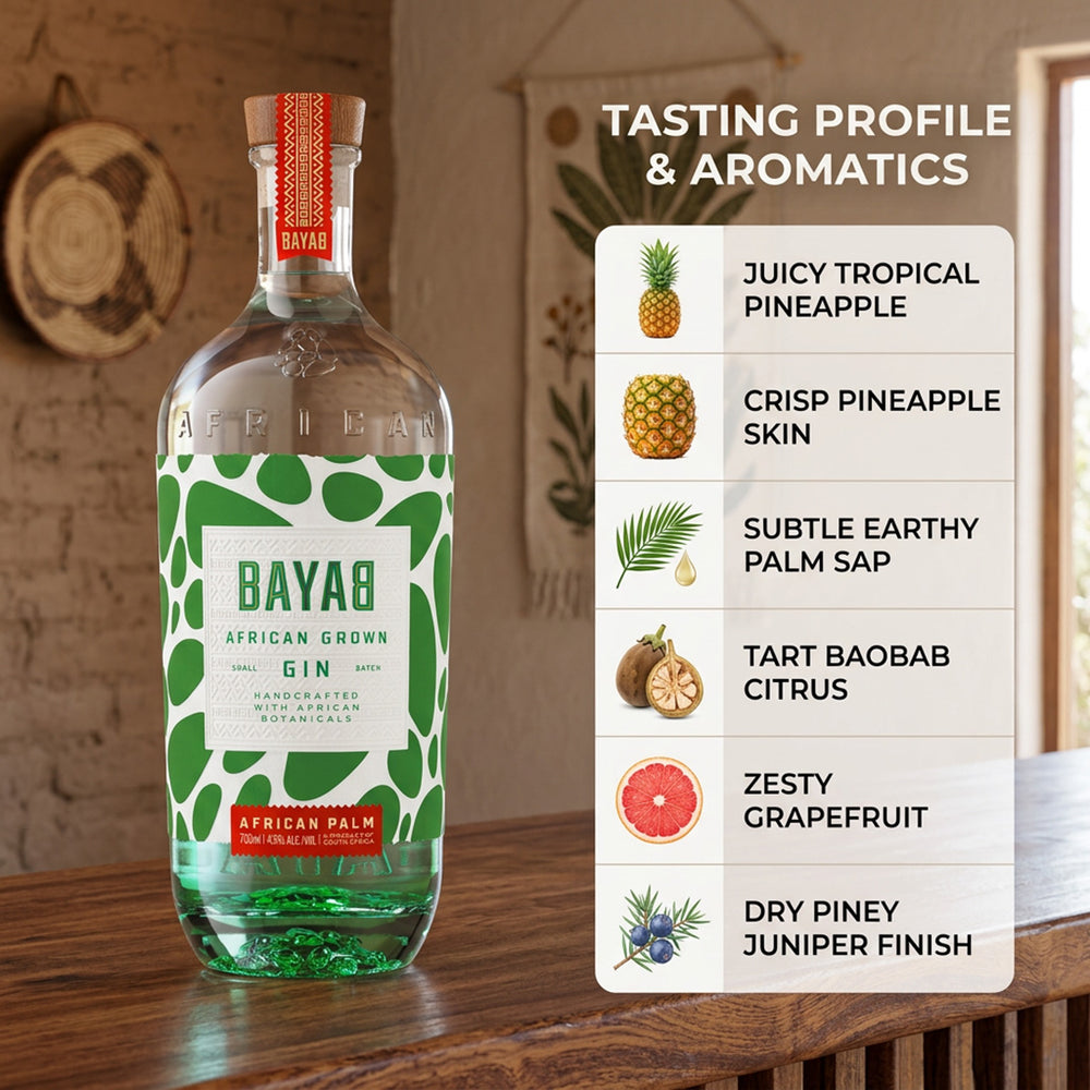 Bayab African Palm & Pineapple Gin 
