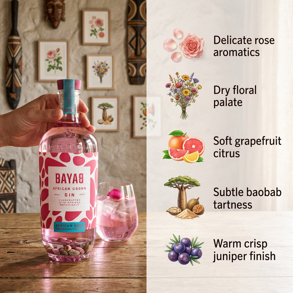 Bayab African Rose Gin 
