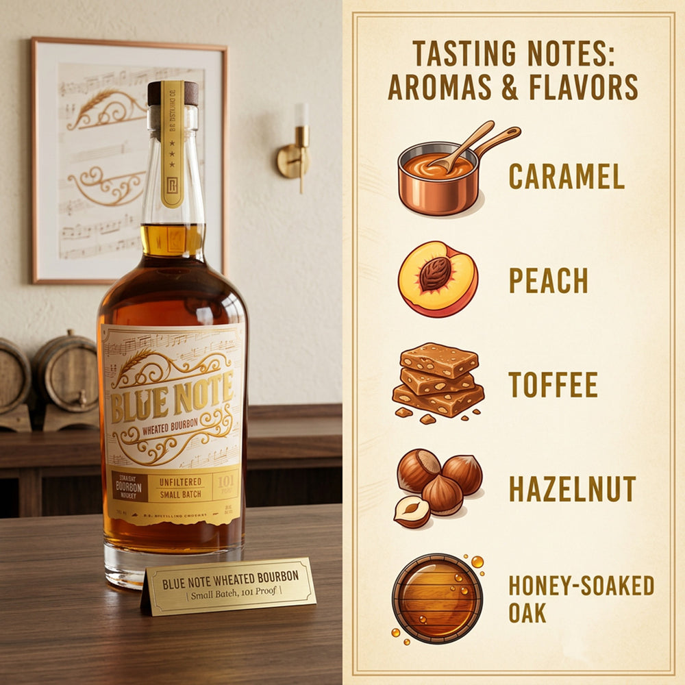 Blue Note Wheated Bourbon 101 