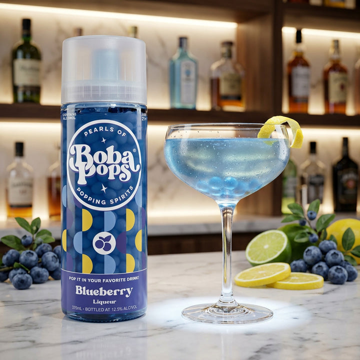 Boba Pops Blueberry Liqueur
