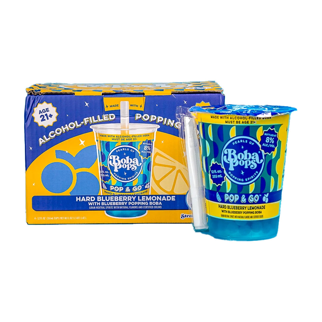 Boba Pops Hard Blueberry Lemonade