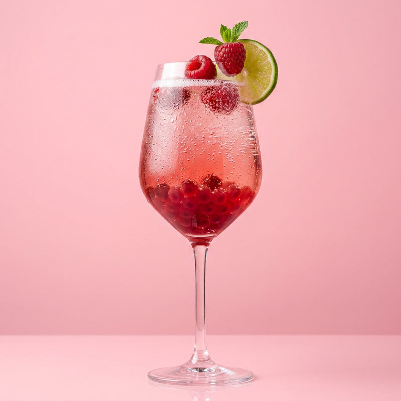 Boba Raspberry Spritz