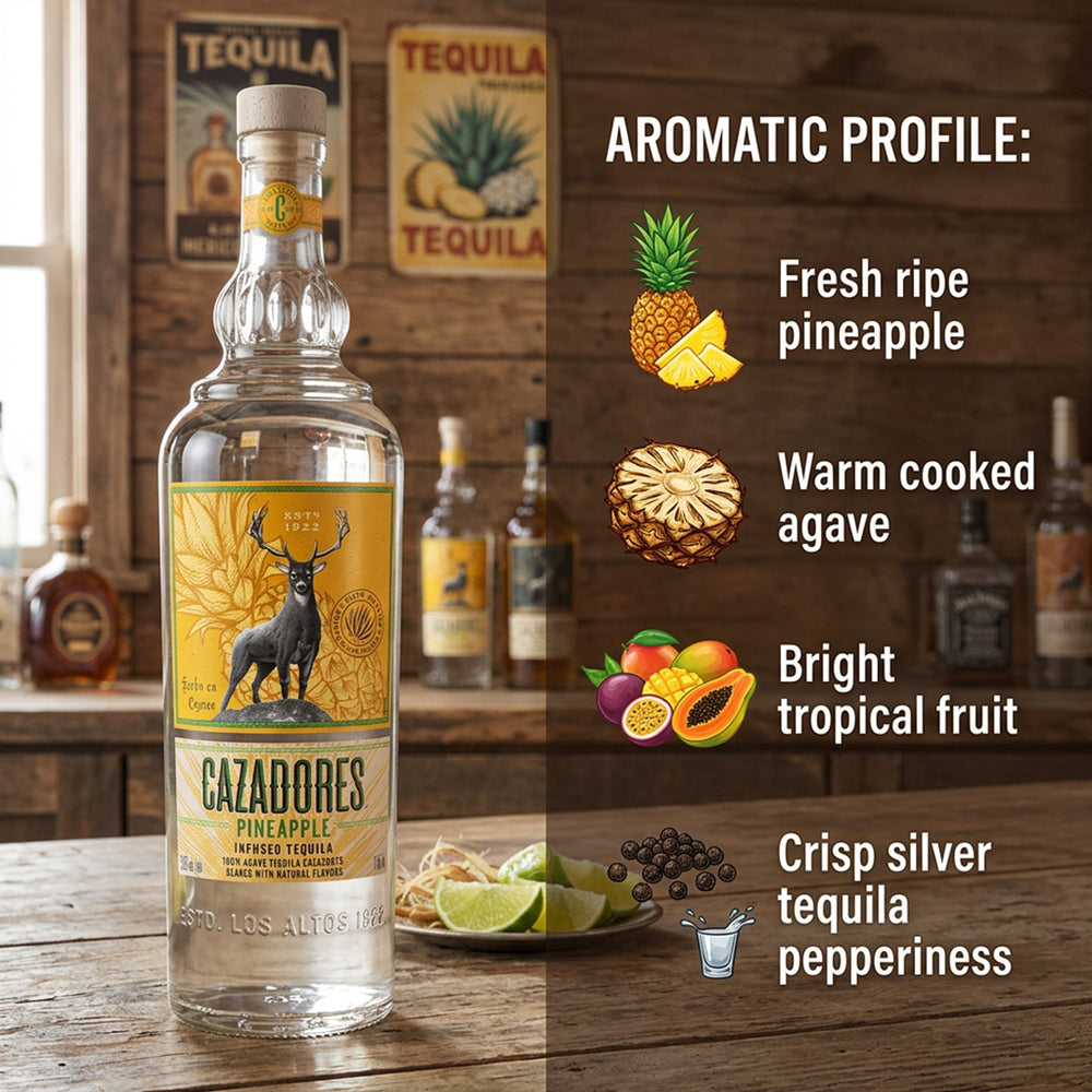 Cazadores Pineapple Infused Tequila 