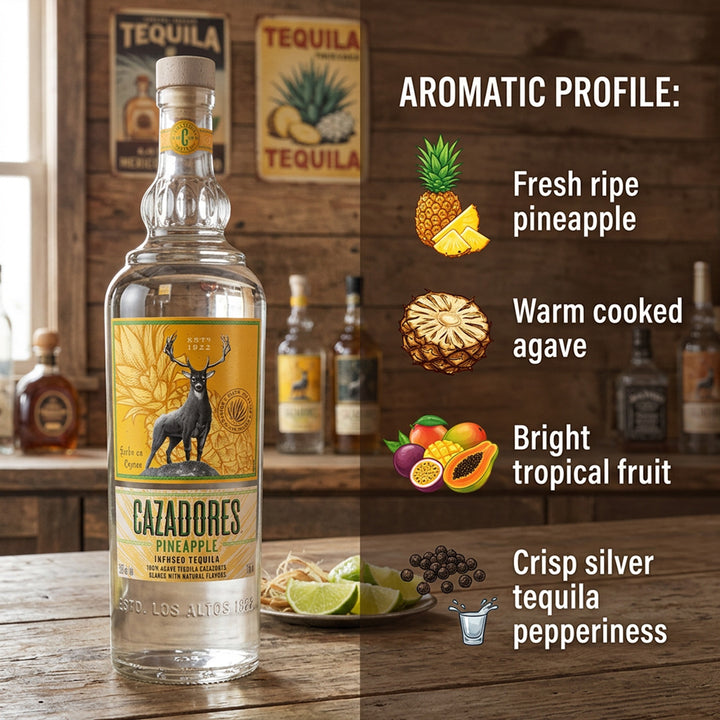 Cazadores Pineapple Infused Tequila 