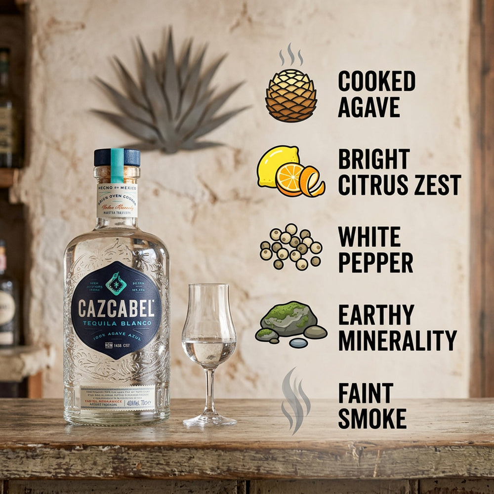 Cazcabel Tequila Blanco Aromatics