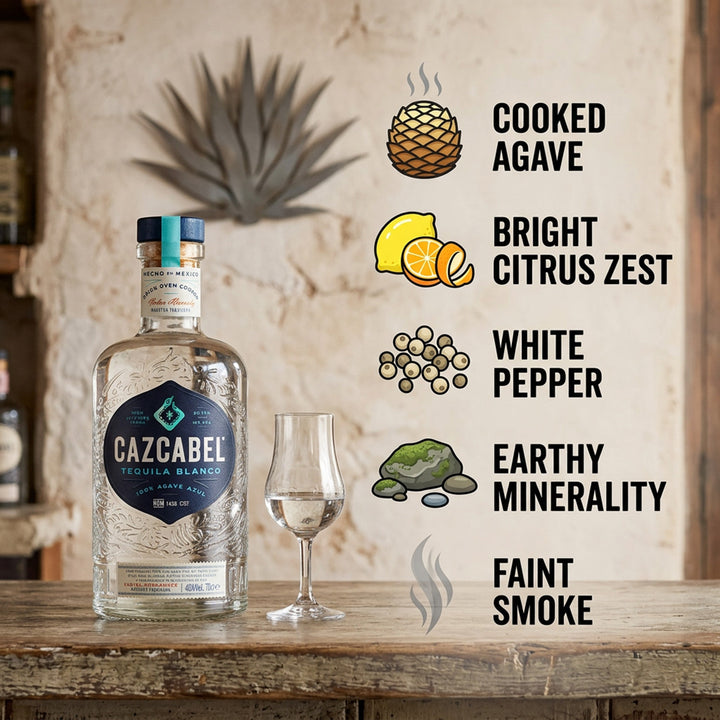 Cazcabel Tequila Blanco Aromatics