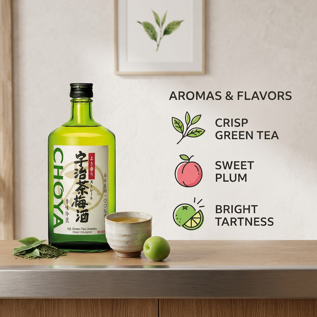 Choya Uji Green Tea Umeshu 