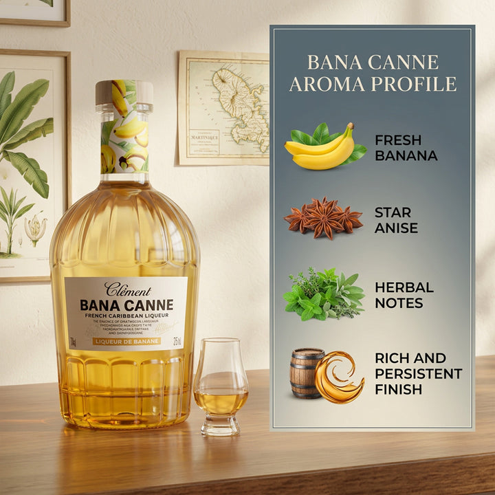 Clement Bana Canne Liqueur 