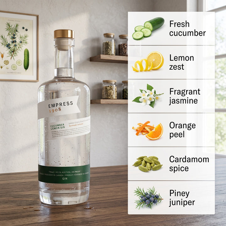Empress 1908 Cucumber Lemon Gin 