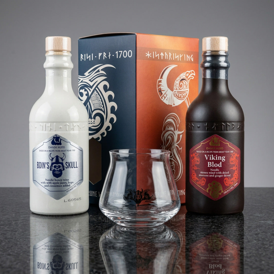 Dansk Mjod Gift Set with Teku Glass