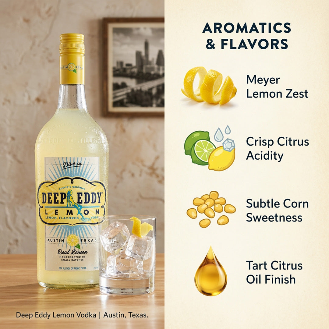 Deep Eddy Lemon Vodka Flavor