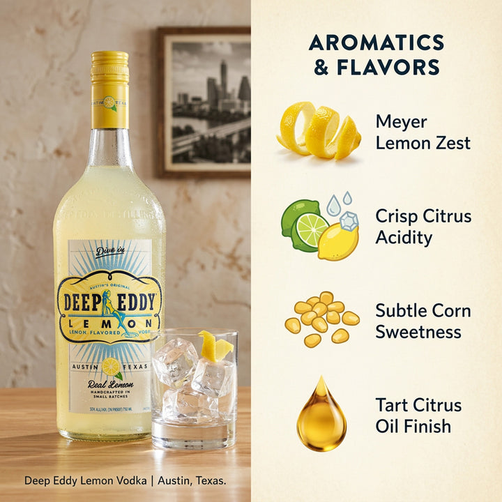Deep Eddy Lemon Vodka Flavor