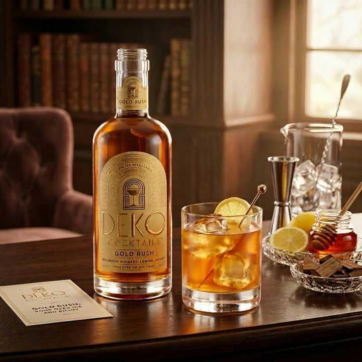 Deko Cocktails Gold Rush 