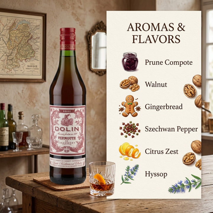 Dolin Rouge Vermouth de Chambery 