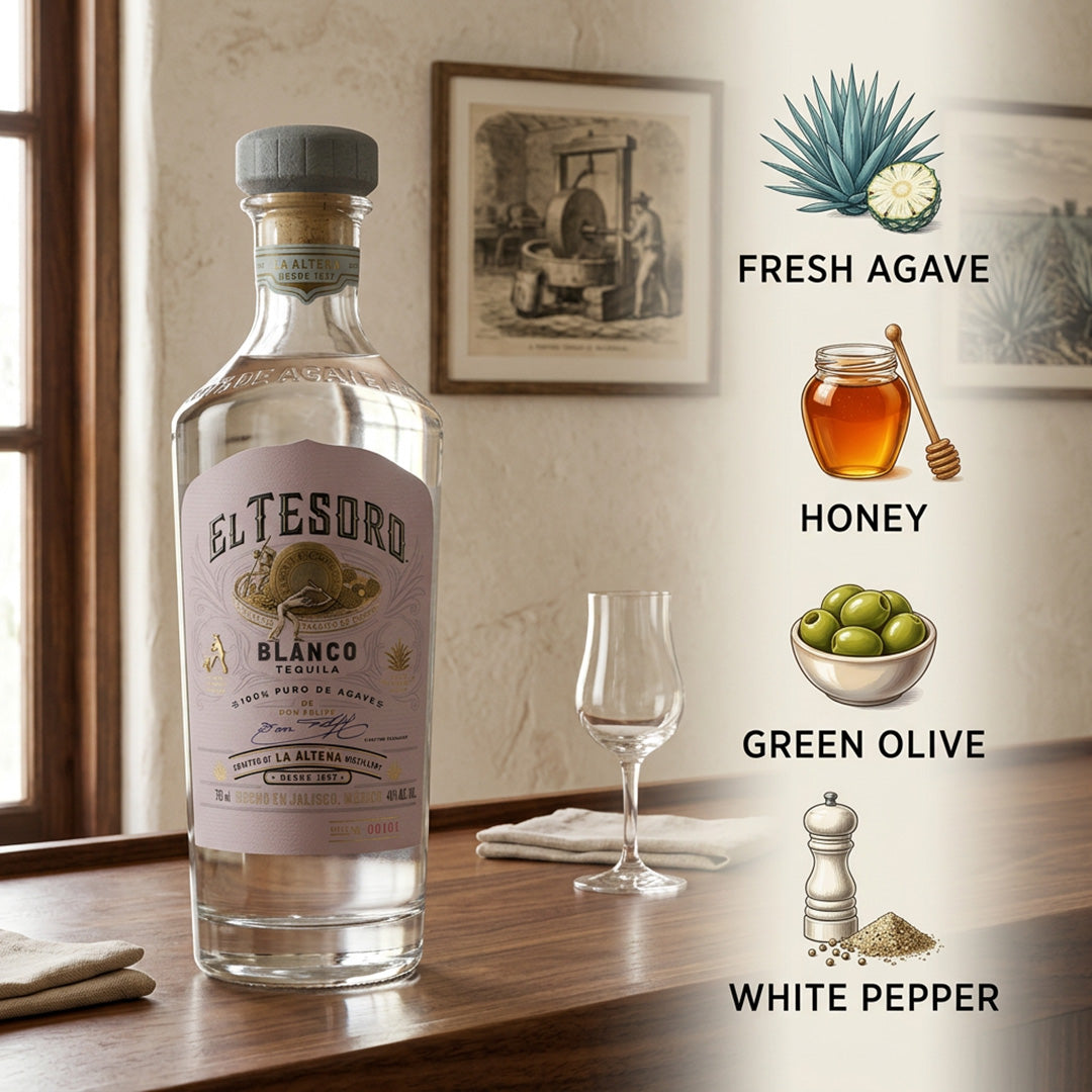 El Tesoro - Blanco Tequila 750ml