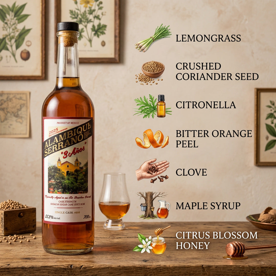 Alambique Serrano 3 Anos Cask #268 Rum 