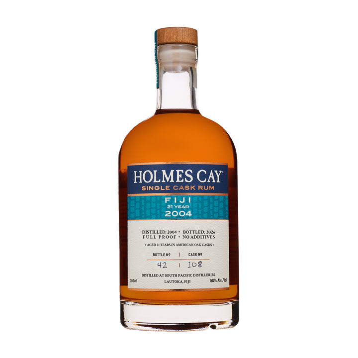 Holmes Cay Fiji 2004 21Yr  Single Cask Rum