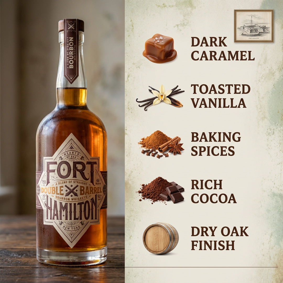 Fort Hamilton Double Barrel Bourbon 