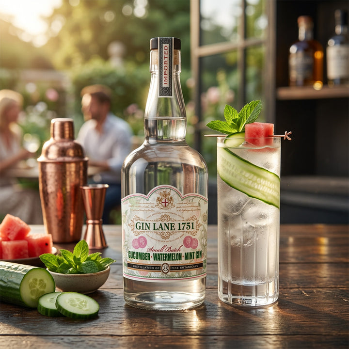 Gin Lane 1751 Cucumber Watermelon Mint Gin 