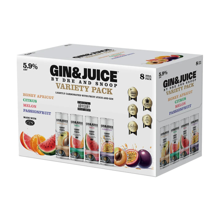 Gin & Juice by Dre and Snoop Variety Pack 