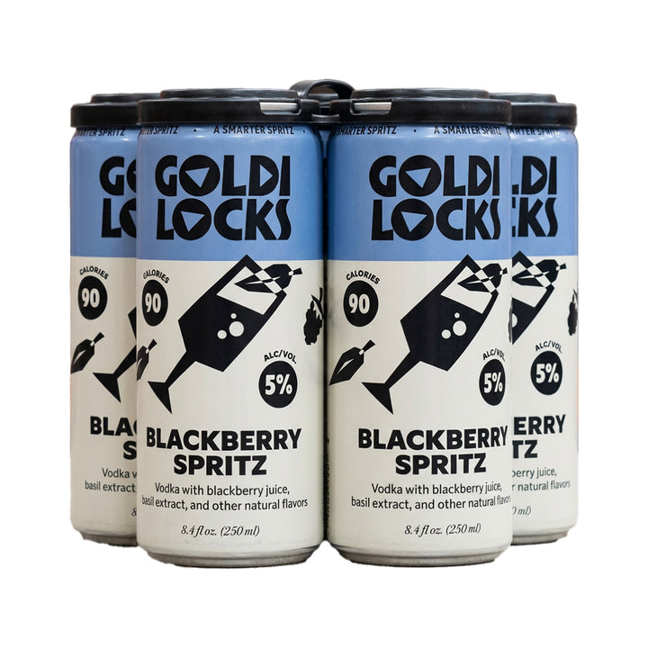 Goldilocks Blackberry Spritz 4-Pack Cans 