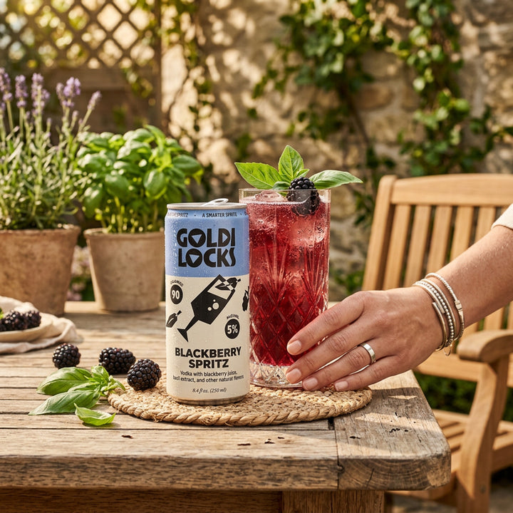 Goldilocks Blackberry Spritz 4-Pack Cans 