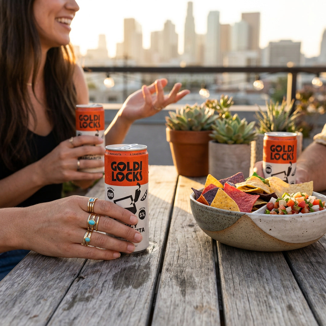 Goldilocks Spicy Margarita 4-Pack Cans 