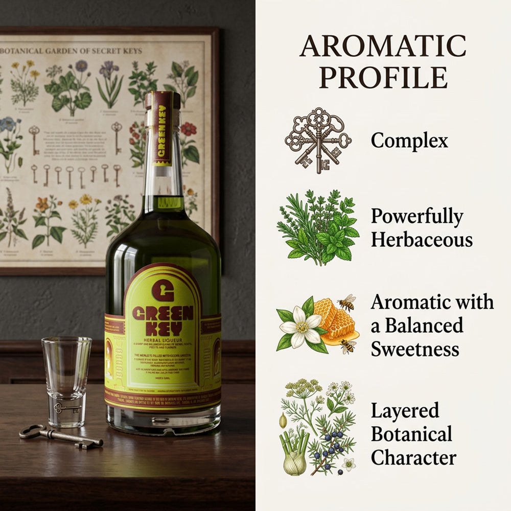 Green Key Herbal Liqueur