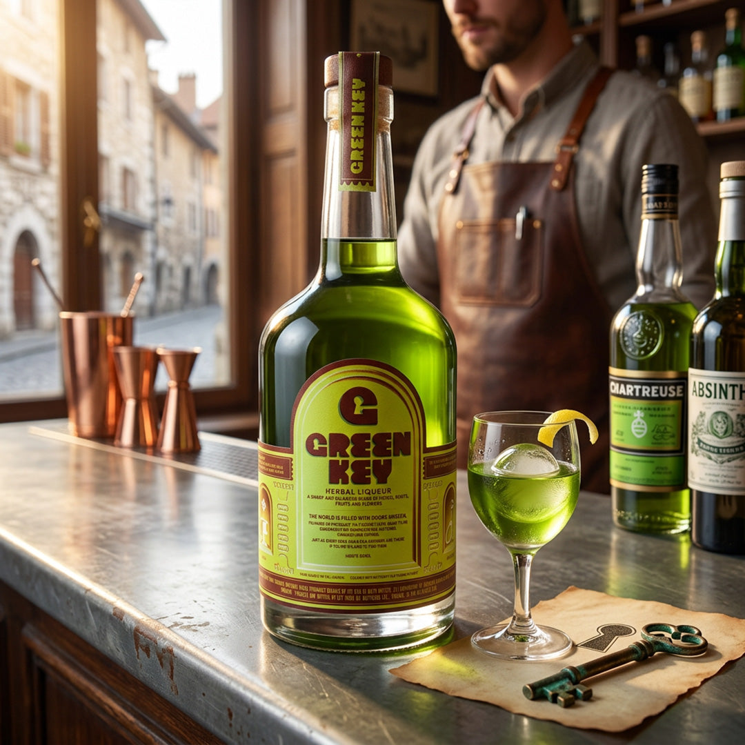 Green Key Herbal Liqueur