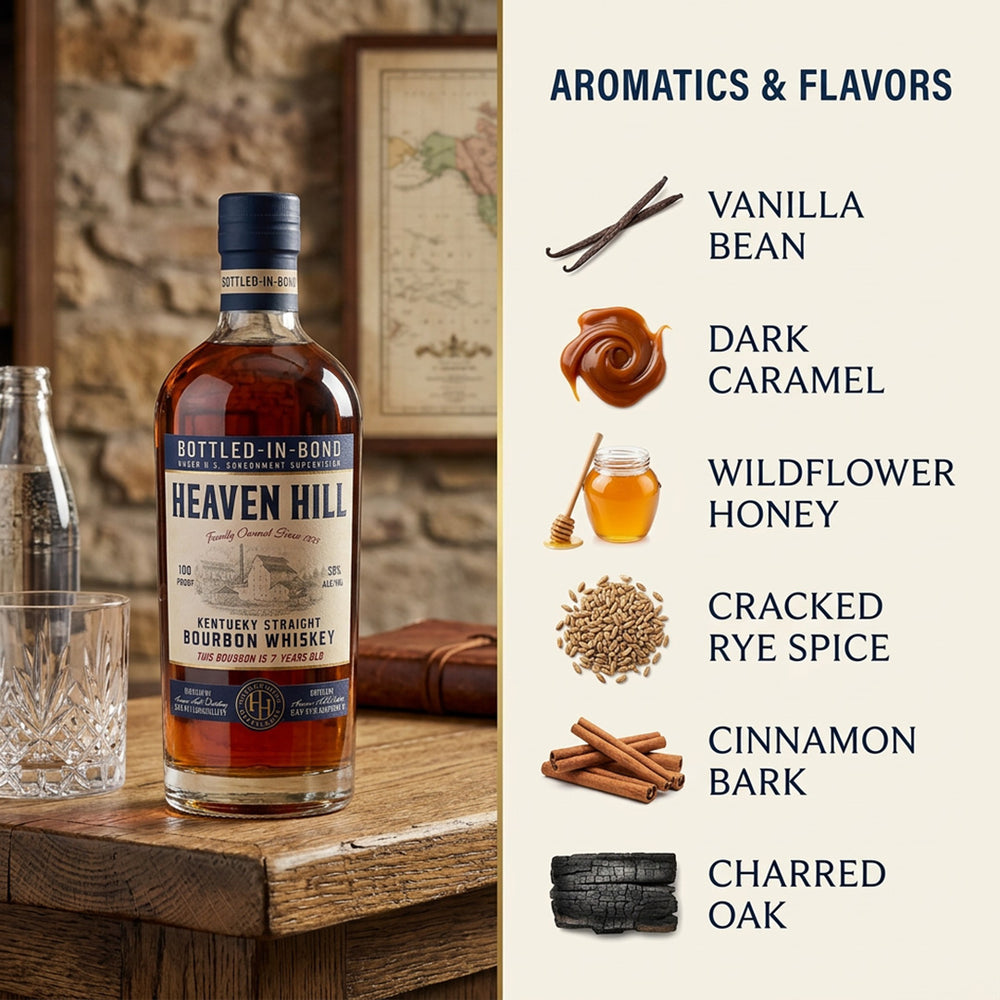 Heaven Hill 7 Year Bottled in Bond Kentucky Bourbon