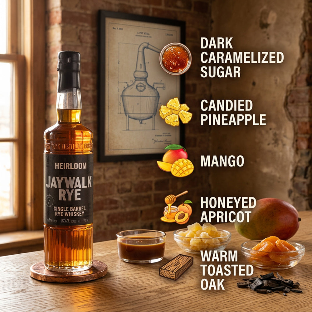 Jaywalk Heirloom Cask Strength Rye 
