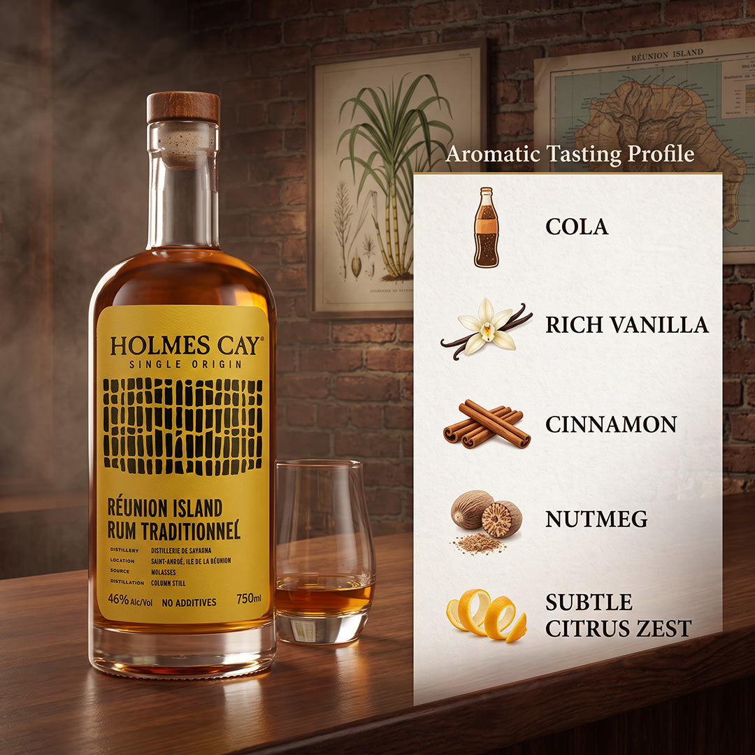 Holmes Cay Reunion Island Rum Traditionnel 