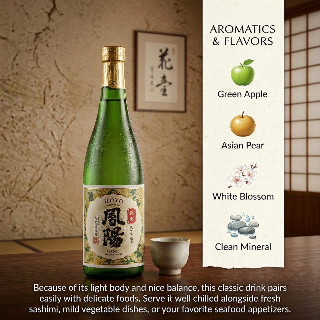 Hoyo - Genji Junmai Ginjo Shining Prince Sake 720ml