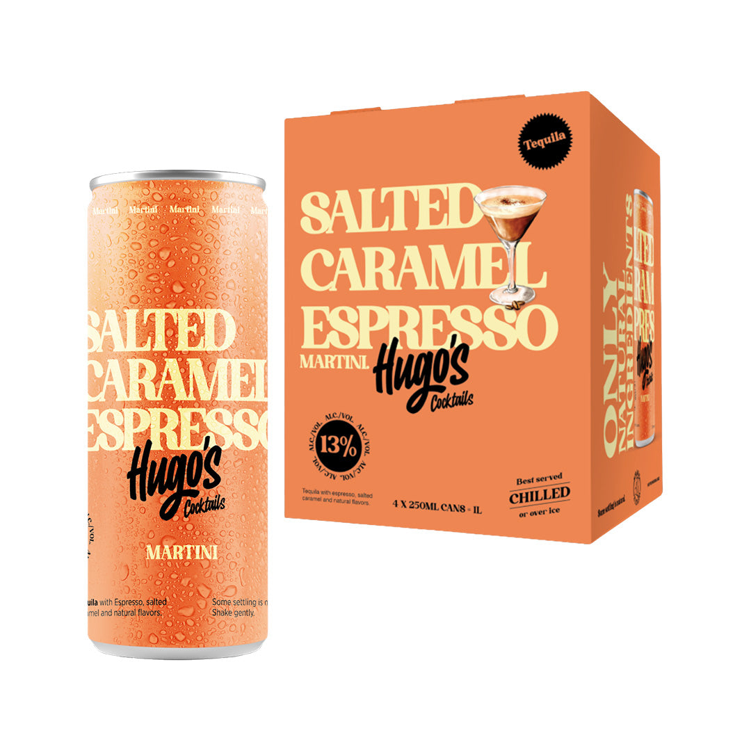 Hugos Salted Caramel Espresso Martini 