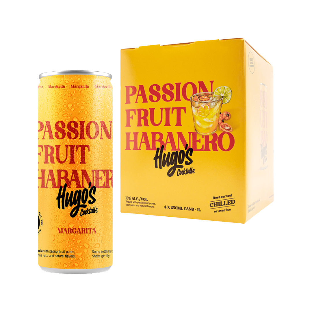 Hugo's Cocktails Passionfruit Habanero Margarita