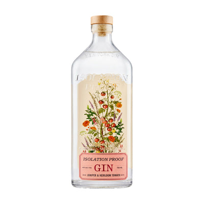 Isolation Proof - Juniper & Heirloom Tomato Gin 750ml