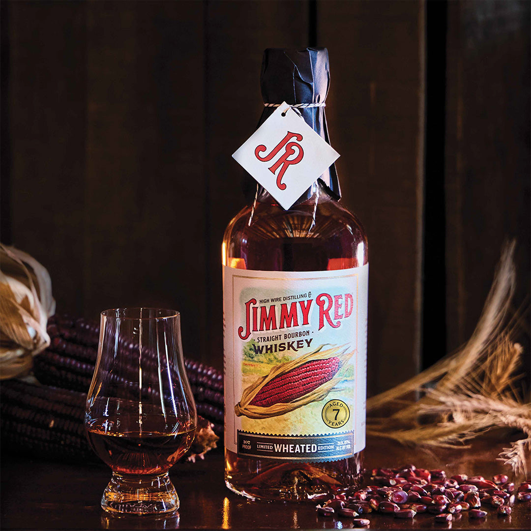 High Wire Distilling - Jimmy Red Wheated 7Yr Old  Bourbon Whiskey 750ml Glass Bottle