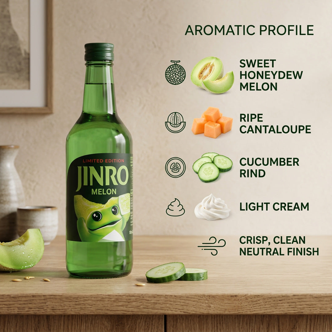 JINRO Melon Soju Limited Edition 