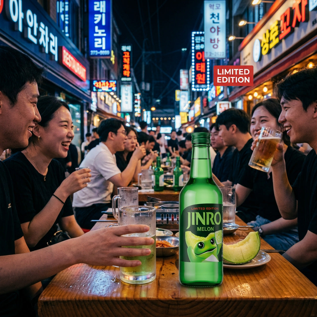 JINRO Melon Soju Limited Edition 