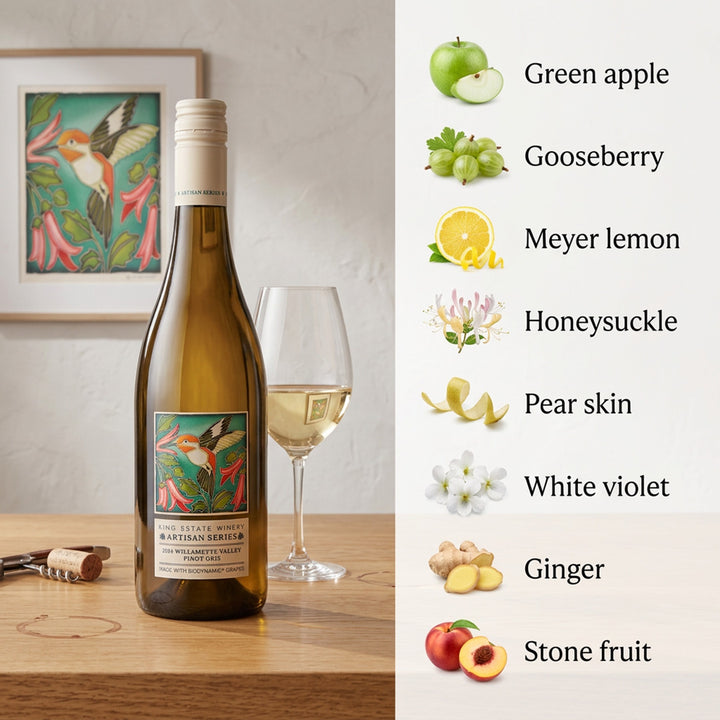 King Estate Artisan Series Pinot Gris 