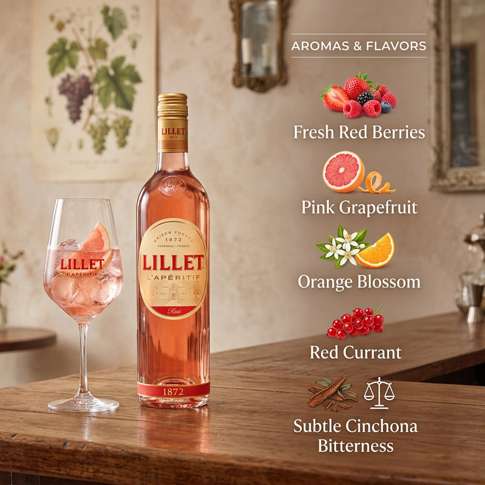 Lillet Rose Aperitif 