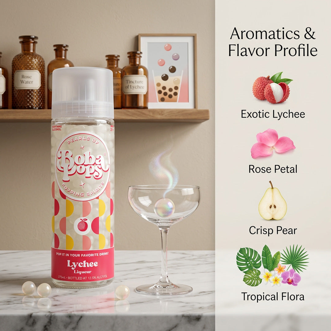 Boba Pops Lychee Liqueur