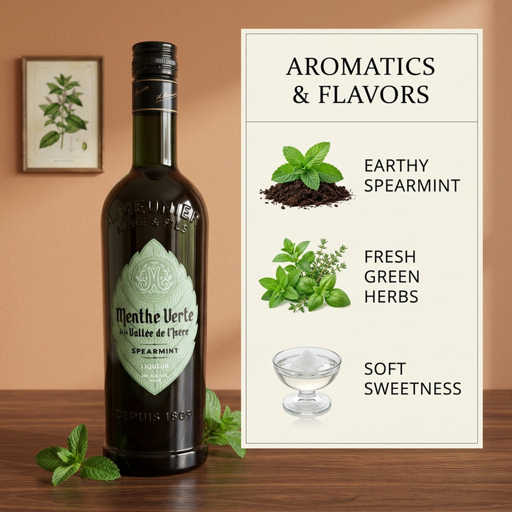 Menthe Verte Spearmint Liqueur 