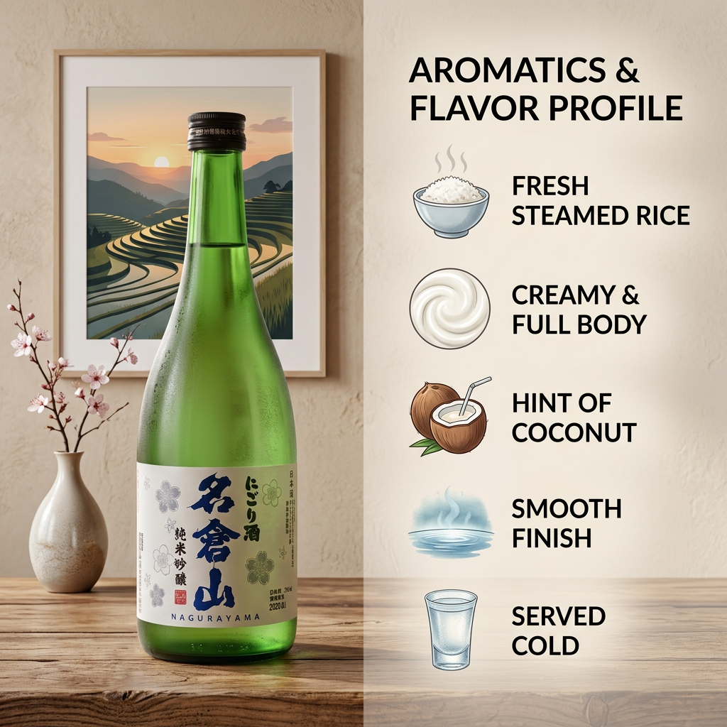 Nagurayama - Nigori Ginjo Snow White 720ml