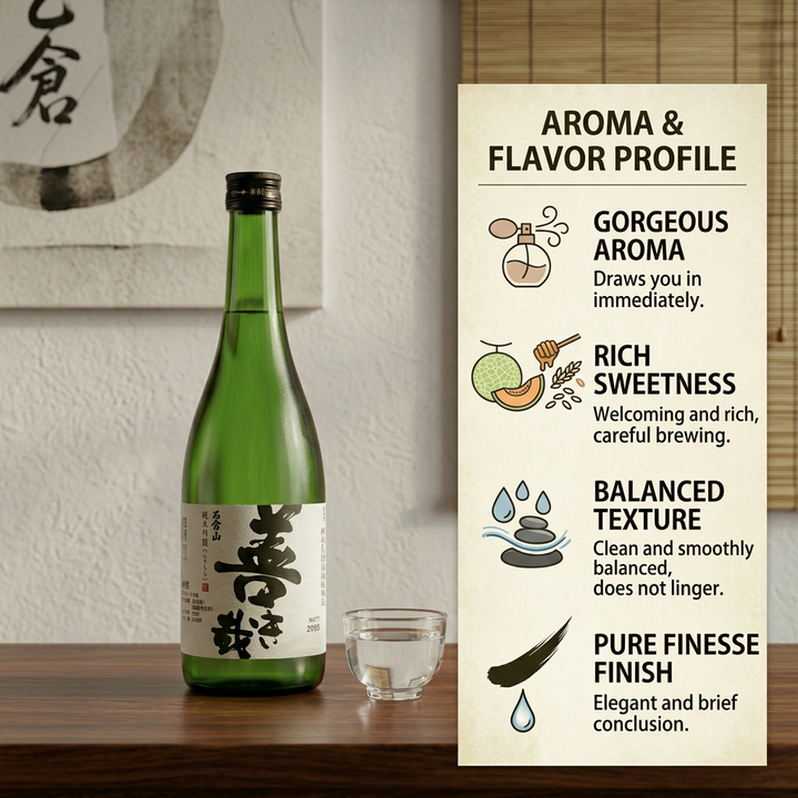 Nagurayama - Yokikana Master's Touch Sake 720ml