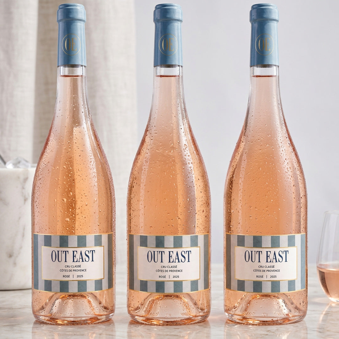 Out East - Cru Classe Cotes De Provence Rose 2025 - 3 Pack